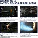 HiSport Oxygen Sensor 234-9051 - Heated O2 Sensor Replaces 250-54050, 4-Wire Air Fuel Ratio Sensor, 1 Upstream, Compatible with Toyota 4Runner FJ Cruiser Highlander Land Cruiser Sequoia Tacoma Tundra