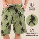 Lazy One Pajama Shorts for Men, Men's Pajama Bottoms, Soft Shorts with Pockets, Sleepwear (L)