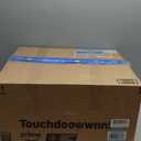 AOSKY Cordless Roller Shades Blackout Blinds for Windows Room Darkening Rolled Up Shades with Spring System, UV Protection Window Shades Door Blinds for Home and Office (25" W x 72" H, Grey)