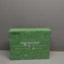 Snackle Box Container, 8 Compartment Divided Serving Tray with Lid and Handle, Snack Box Container for Candy, Fruit and Snacks, Great for Gatherings, Outings, Parties and Entertaining