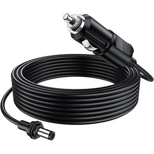 Starlink Mini Cable with DC Power Cigarette Lighter, 10FT Waterproof Starlink Mini Cable 12V-24V DC Car Power Cable, 18AWG Starlink Mini Supply for Trucks Buses for Starlink Mini Accessories - Gray