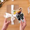4 x Espresso Martini Glass Shaped Invitations Card Funny Coffee Cocktail Card for Women Girl Best Friend Wife Sister Daughter a Tini Bit Older Birthday Gift Party Supplies Decorations
