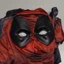 MARVEL Deadpool Official Adult Deluxe Zentai Halloween Costume - Stretch Spandex with Wrist Slits, X