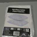 UNILIBRA 2 Pack Waterproof Pillow Protector Quilted Queen Size(21"X30") (Queen Pillow Protector)