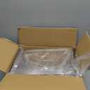 Clear Cabinet Organizer, Shelf Organizer Set of 2 for Kitchen Pantry Organizers and Storage, Display Cabinet Shelf Room Decor Countertop Desk Shelves, Patented Spice Organization for Cabinet