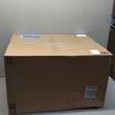 Gefryco Large Cat Litter Box with High Sided 24.6"x18.3"x12.2" - Jumbo Extra Large Open Anti - Splashing High Wall for Multiple Cats (Green)