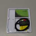 LiNKFOR 192kHz DAC Converter Digital to Analog Converter Digital Optical SPDIF Toslink to Analog Stereo Audio RCA L/R Audio Adapter with Optical Cable for HDTV Blu Ray DVD Amps (RCA Male)