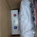 2 Pack Glow 6FT Fitted Tablecloth, Rectangle Spandex Tablecloth for Event, Wedding, Banquet & Parties, White, 72" L x 30" W x 30" H