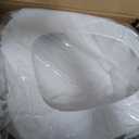 Centoco Eljer Emblem Round Toilet Seat, Square Shape, Residential, White
Closed Front with Cover, Plastic, Made in the USA, EMB601-001