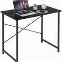 32 Inch Computer Desk, Small Writing Desk for Home Office Bedroom
265 lb Capacity, Reinforced X-Frame, Waterproof MDF Top, Scratch-Resistant Surface, Easy Assembly, Black