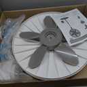 Lasko Oscillating Pedestal Fan - Lasko Fan with Adjustable Height and 3 Cooling Speeds, Portable, 18", White, 1820