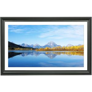 12x20 Picture Frames Displays Picture 10x18 with White Mat Rectangular Poster Frame 12x20Real Wood Photo Frames10x18 Panoramic Picture Frame Black with Hanging Hardware (F23B1220W1018)