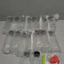 Mrhuazhai 17pcs 10oz Empty Plastic Juice Bottles with Caps Reusable Food Grade Drink Bottles with Leak-Proof Tamper Evident Caps Bulk Clear Beverage Containers for Homemade Drinks Smoothie Milk