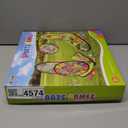 unanscre 3 in 1 Bean Bag Toss Game Toy Outdoor for Kids, Dinosaur Foldable Cornhole Board with Pop Up Basketball Game and Dartboard Set, Gift for Birthday/Xmas Party, Outside Toys for Toddlers Age 3+