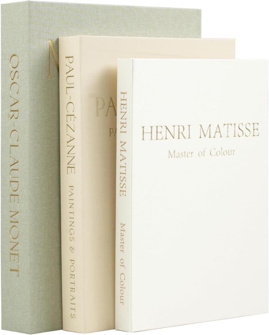 Set of 3 Decorative Books for Home Decor - Vintage Fake Books for Decoration, Mini Aesthetic Book Set for Coffee Table, Shelf & Decorative Boxes(Mint green)