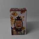 25cm Christmas Festive Nativity LED Lights Up Lantern with Glitter Xmas Home Decor Gifts Present, Multi, Oval 25 x 15 x 10cm
