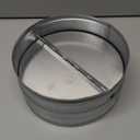 Professional Backdraft Shutter Damper Connector Duct Fits Only with Metal Ducts