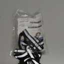 BARKLESS Reflective Head Collar, No Pull Collar for Large Dogs, Anti-Pull Muzzle Leash for Large Sized Breed, Adjustable Soft Dog Halter, Nose Leash for Easy Control on Walks (XL (Snout Cir: 12"-17), Black)