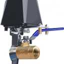 Smart WiFi Water Valve, APP Remote Control, Compatible with Alexa and Google Assistant, iOS/Android Apps, for Kitchen Gas Shutoff Valve, Farm Irrigation (1 Pack)