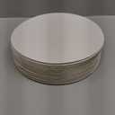 36-Packs Cake Boards 8 inch round, Cake Boards White Cake Board Rounds, White Cake Circles Rounds Base Food-Grade Cardboard Cake Plate for Displaying Cakes, Bread, Desserts Thin and Strong