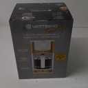 West Bend Timeless 12 Cup Hot & Iced Coffee Maker, White & Gold