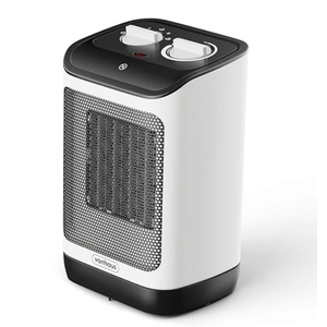 VonHaus Space Heater 2000W – Mini Portable Electric Ceramic PTC Fan Heater with Thermostat, 5 Modes, 70° Oscillation, Low Noise, Overheat & Tip Over Protection, for Home, Office, Bedroom & More