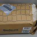 Bedsure Beige Oversized King Size Comforter Set - 4 Pieces Pinch Pleat Bed Set, Down Alternative Bedding Sets for All Season, 1 Comforter, 2 Pillowcases, 1 Decorative Pillow