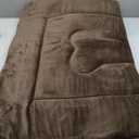 Dog Beds Crate Pad for Medium/Large Dogs Ultra Soft Dog Crate Bed Washable & Anti-Slip Kennel Pad for Dogs Cozy Sleeping Mat,Brown 36inch (36.0"L x 23.0"W x 1.0"Th)