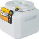 Gamma2 Vittles Vault Dog Food Storage Container with Airtight Lid, holds up to 25-30 Pounds of Dry Pet Food, Cat Kibble and Bird Feed, BPA Free, Made in USA (1 Count (Pack of 1))