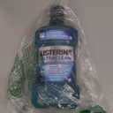 Listerine Ultraclean Intense Antiseptic Mouthwash + Whitening Protection*, Everfresh Technology to Help Fight Bad Breath, Gingivitis, & Plaque, Tartar Control Oral Rinse, Intense Mint, 1L (33.8 Fl Oz (Pack of 1))