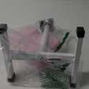 Pedicure Manicure Footrest, Adjustable Height with Soft Cushion Pedicure Stool Non-Slip, Pedicure Nail Equipment for Salon Spa Beauty,Pink