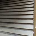 Art3d 2 Wood Slat Acoustic Panels for Wall and Ceiling - 3D Fluted Sound Absorbing Panel with Wood Finish - White Elm