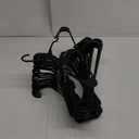 Utopia Home Clothes Hangers 30 Pack - Plastic Hangers Space Saving - Durable Coat Hanger with Shoulder Grooves (Black)