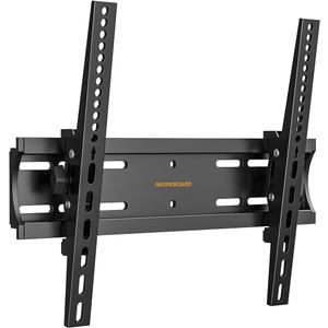 IWORKBOARD 40 50 55 inch Tilting TV Wall Mount for 24-65 '' TVs, Low Profile TV Mount, Ultra Slim Wall Mounts TVs Bracket, Max VESA 400x400mm, 99 lbs & 16 inch Studs, Fit Most 32+ 42 43 45 Screen