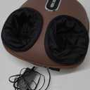 Nekteck Shiatsu Foot Massager with Heat, FSA HSA Eligible, Deep Kneading Therapy Air Compression, Feet Massager for Plantar Fasciitis Improve Blood Circulation Foot Wellness Soothing Pain Relief (Brown)