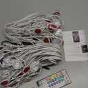 300FT Permanent Outdoor RGB Lights, IP67 Waterproof Smart Eave Lighting, with App/Remote Control Eaves Light, DIY LED Scenes Modes for House Roof Decor,Christmas,Party,All Holiday and Daily.