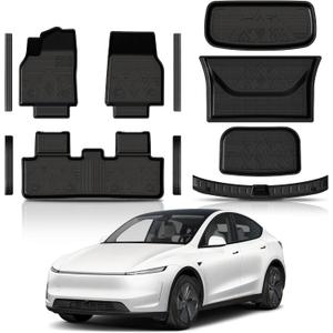 KUST Floor Mats for 2025-2026 Tesla Model Y Juniper (Standard Models Only)