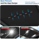 2026 Upgrade Sunshade Roof For Tesla Model Y Juniper 2025 2026 [No-Gap/Sag-Free] Heat Insulation Glass Roof Sunshade Sunroof for Tesla Model Y Accessories 2026 2025 Black