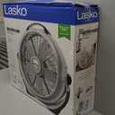 Lasko Wind Machine Fan, Air Circulator Fan with 3 Speeds, 20" Model 3300, Gray