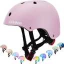 Kids Bike Helmet,Toddler Skateboard Helmets for Boys Girls，Adjustable Multi-Sport Bicycle Skateboarding Football Roller Skating Scooter Rollerblade Balance Bike Helmet  M(20.5"-22"/10-16 years)