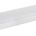 Rev-A-Shelf 22" Tip-Out Plastic Sink Tray for Kitchen and Bathroom Base Cabinets, Large Pullout Vanity Shelf Home Organizer, White, LD-6591-22-11-1