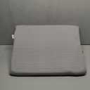 Bedluxe Knee Wedge Pillow, Memory Foam Leg Pillow Knee Pillow for Back Sleeping, Wedge Pillows for Legs Post Surgery, Triangle Pillow for Knee Support, Leg Elevation, Knees Hip Back Pain Relief, Grey (23.6*18.9*7.9 Inch)