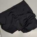 Kalapa Seamless Womens Underwear High Waisted No Show Briefs Silky Stretch Breathable Full Coverage Ladies Panties Multi Pack (Black)