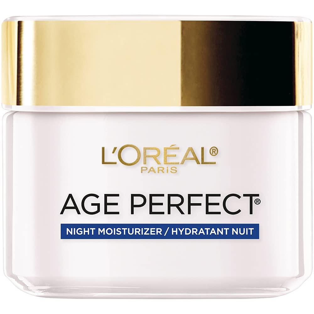 L'Oreal Paris Age Perfect Collagen Expert Anti-Aging, Anti-Wrinkle Night Moisturizer 2.5 oz (2.5 Ounce (Pack of 1))