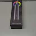 Waterless Scent Diffuser Kit,Scent Diffuser with 7 Lights and Breathing Lights Modes,Max Coverage 2000 sq.ft.Home,Offices,Hotels and Spas Aromatherapy Diffuser Included 5 Scent Oils Remote Control (Black)