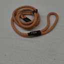 Fida Durable Slip Lead Dog Leash, 6 FT x 3/8" Heavy Duty Dog Loop Leash, Comfortable Strong Rope Slip Leash for Small Dogs and Puppies, No Pull Pet Training Leash with Highly Reflective (3/8", Orange)