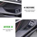 Car Door Storage Box Phone Tray Compatible with BMW 1 2 Series F40 F44 2020-2024 Armrest Phone Container Door Organizer Handle Pocket ABS Tray Insert Glove Pallet (Front Door)