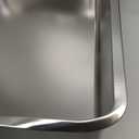 Enclosed Stainless Steel Cat Litter Box with Lid, XL Extra Large Litter Box for Big Cats, Metal Litter Pan High Sided, Never Absorbs Odors, Anti-Urine Leakage, Easy Cleaning, Include Scoop (B--Dark Gray)