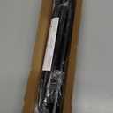 Black Shower Curtain Rod 31 to 68 Inch,1 Inch Diameter Adjustable Spring Tension Stainless Steel Telescoping Rod, Easy Install, No Rust