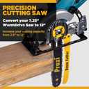 Prazi 12" Beam Cutter Attachment for Circular Saws For 7-1/4"-8-1/2" WormDrive Saws Increase Cut Depth from 2-1/2 to 12
